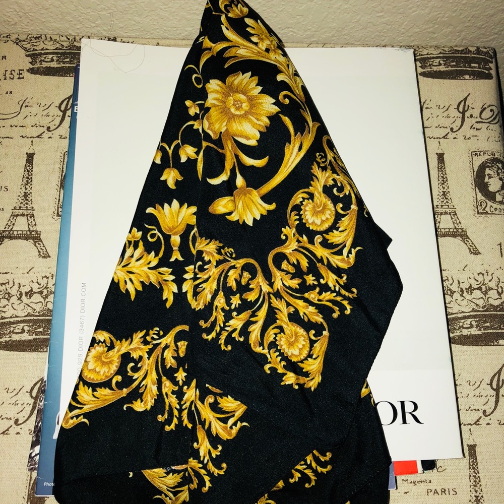 Print Silk Scarf